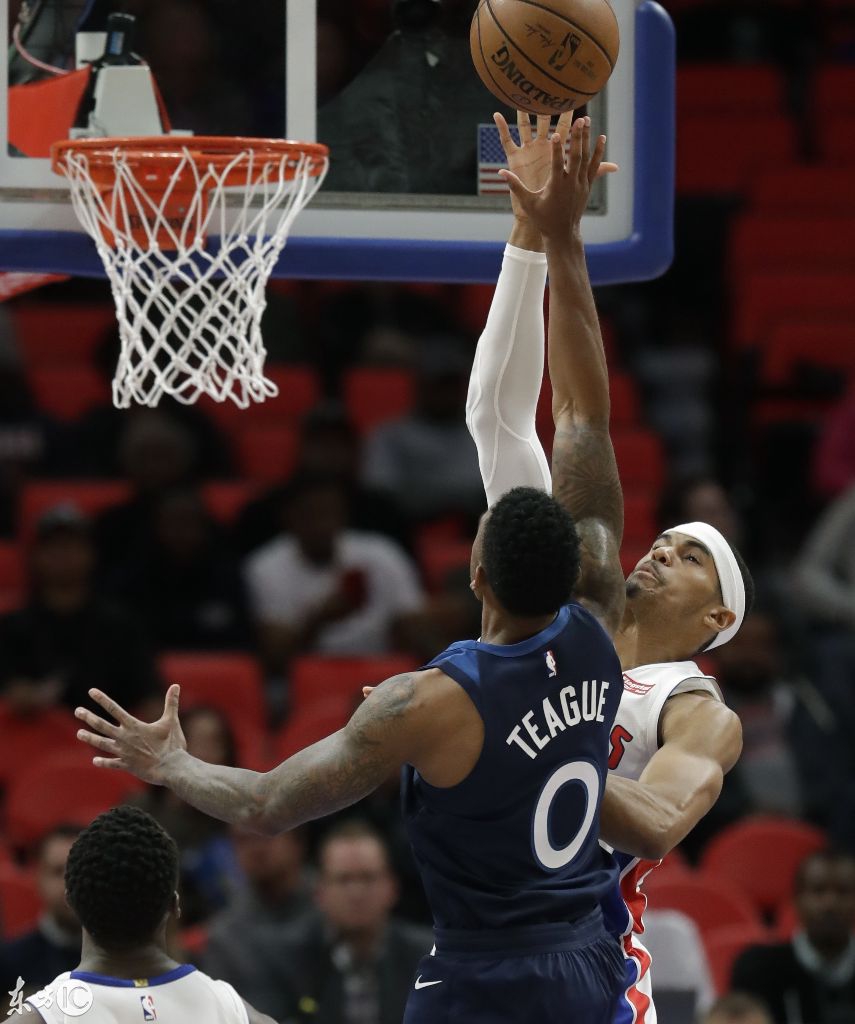 关于活塞大胜森林狼，格里芬高效砍分的信息